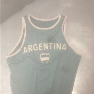 Argentina Sport Team Tank Top
